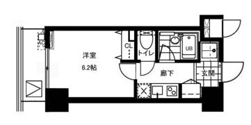レジディア文京本郷Ⅱの間取り画像