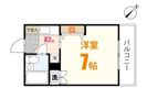 アメニティカネイチⅡの間取り画像