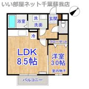 ボナールDの間取り画像