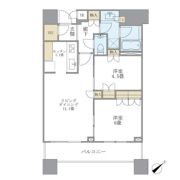 BrilliaTowers目黒ノースレジデンスの間取り画像