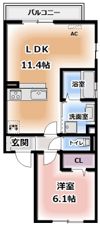 イロアス大日の間取り画像