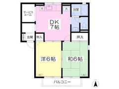 ジョイハーモニーの間取り画像