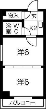 プリンセス今池の間取り画像