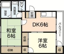 Calm五日市三宅の間取り画像