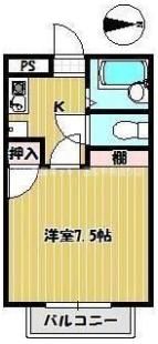 第3興栄ハイツの間取り画像