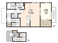 リバーサイド井口の間取り画像