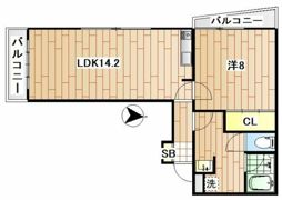 ヴィラMGⅡの間取り画像