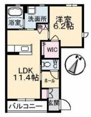 エクシード・ドミール A棟の間取り画像