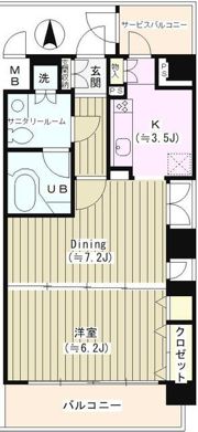 Fine Crestの間取り画像