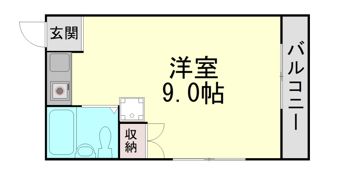 シティコート摩耶の間取り画像