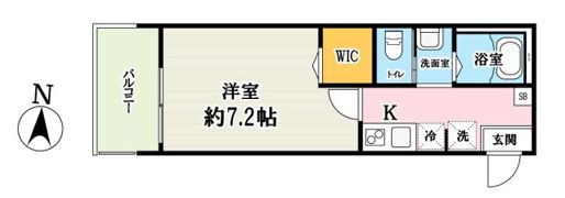 サンフレッシュ吉川の間取り画像