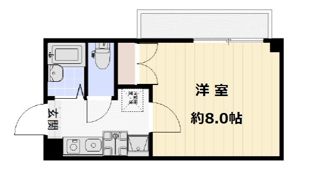 サキゾーメゾン竹鼻の間取り画像