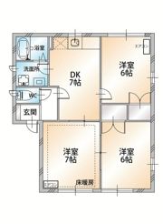 フレシールⅡの間取り画像