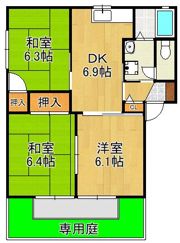 フレグランス貴船台の間取り画像