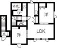 ル・シエルブルー住吉の間取り画像