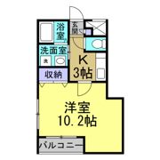 アンプルールリーブルD&Sの間取り画像