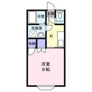 ルアーブル左近の間取り画像