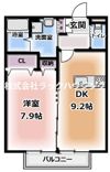 カーサ上島頭の間取り画像