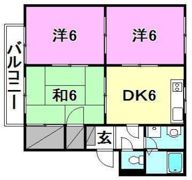 ラフレシア杉浦C棟の間取り画像