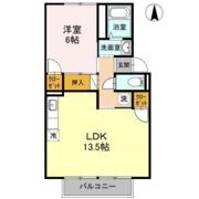 タウン妹尾の間取り画像