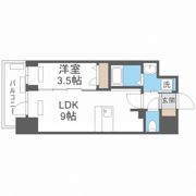 プレサンス立売堀ベルヴィルの間取り画像