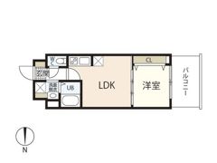 メイクス京橋川Ⅱの間取り画像