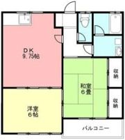 ヴィレッジ清水の間取り画像