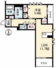 グランマスト今 A棟の間取り画像