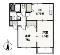エスポワール住吉の間取り画像