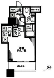 シティタワー横濱の間取り画像