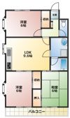 加藤ハイツの間取り画像