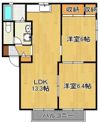 パストラル則松A棟の間取り画像