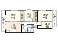 鈴が峰第5団地 5号棟の間取り画像