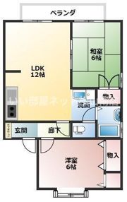 フローラルコート日野 A棟の間取り画像