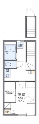 レオパレス新神戸の間取り画像