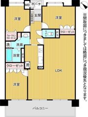ハウベストマンション新大江一番館の間取り画像