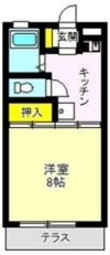 サンハイツ(上中居)の間取り画像