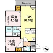 セレスティア北烏山の間取り画像