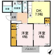 グリーンヴィレッジ B棟の間取り画像