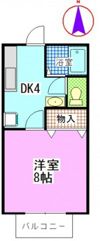 シングルライフ富田の間取り画像