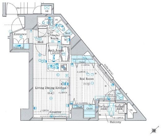 間取図