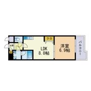 ビュー博多の間取り画像