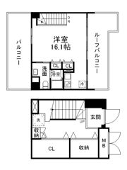 グラージェ三宮の間取り画像