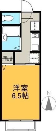 ツインコーポラスBの間取り画像