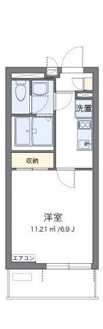 クレイノハピネス北綾瀬の間取り画像