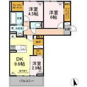 サンセール問屋町の間取り画像