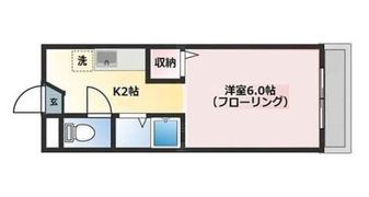 ルートワン石田の間取り画像