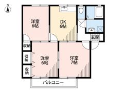 ランズエンドの間取り画像