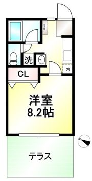 リバティの間取り画像