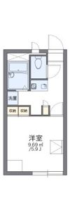 レオパレス南江口の間取り画像
